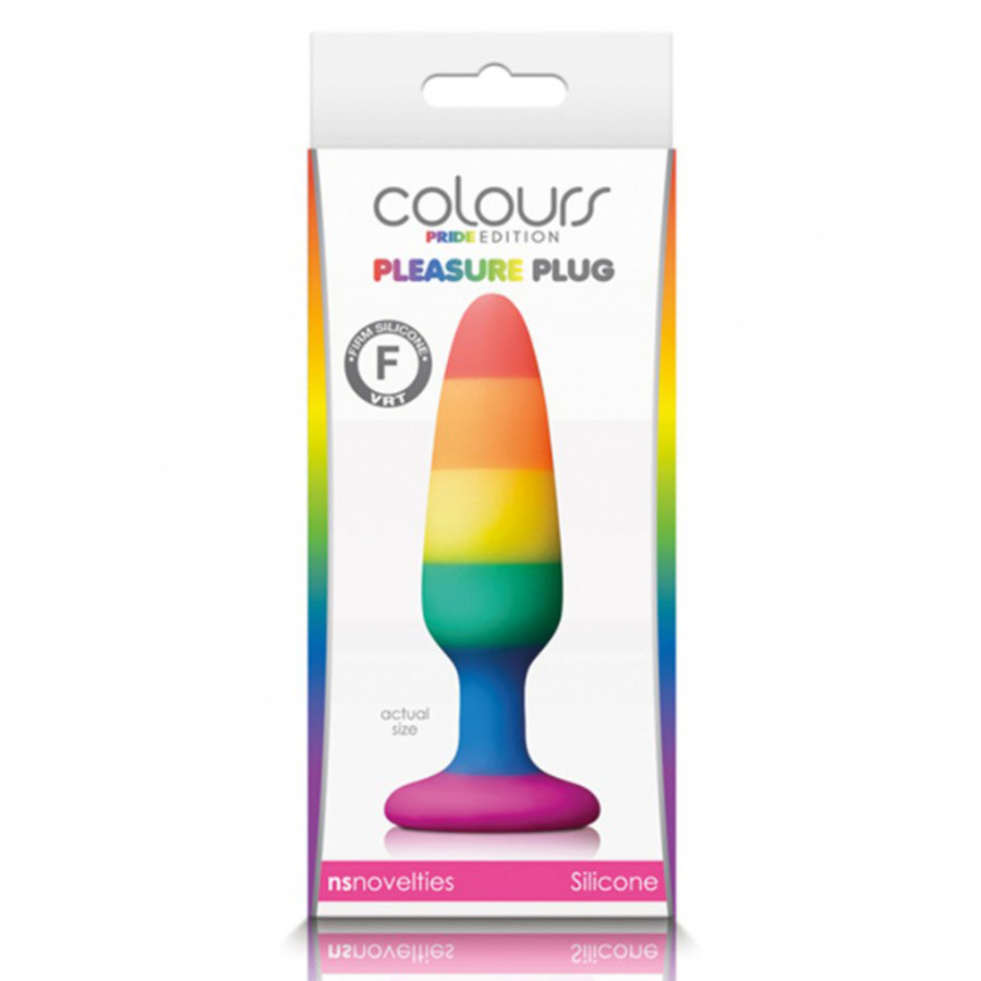 NS Novelties - Pleasure Plug Rainbow Small 